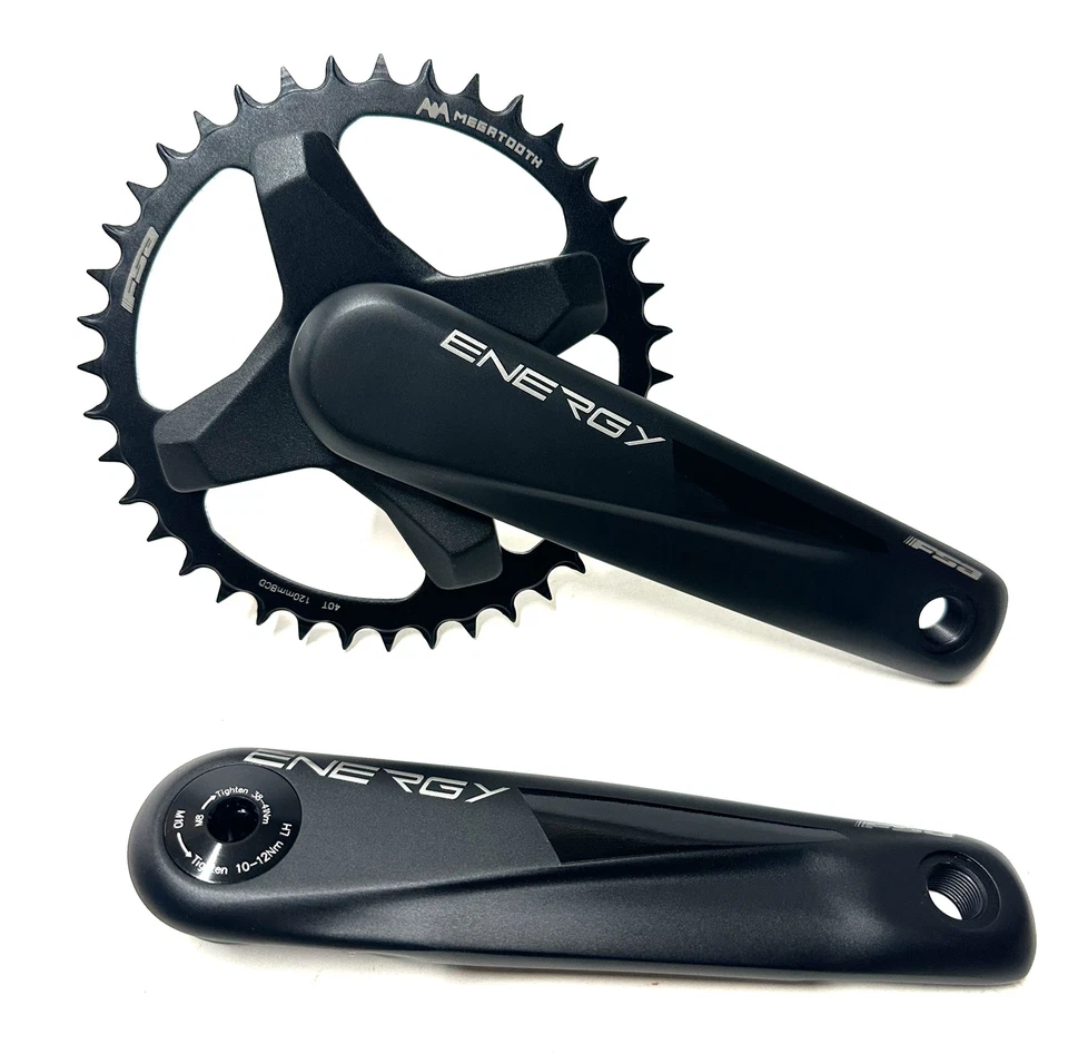 FSA Energy AGX+ 1X Modular 386EVO Gravel Crankset 172.5mm 11-Speed 40t New - Image 1 of 4