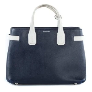 Burberry Medium Banner Tote Bag in Regency Blue - Picture 1 of 10