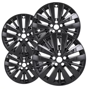 Impostor Wheel Skins Gloss Black 20 Inch Set of 4 for Nissan Pathfinder 2022-24 - Picture 1 of 3