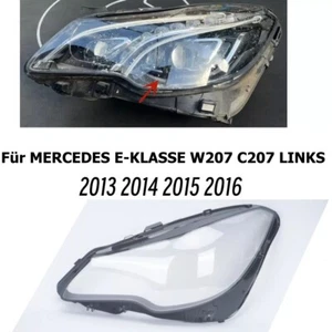 Für MERCEDES E-KLASSE W207 C207 FACELIFT 2013-2016 SCHEINWERFER GLAS LINKS DHL - Bild 1 von 12