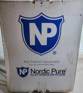 Nordic Pure 12x24x1 MERV 12 Filtri Aria per Forno AC Pieghettati Confezione da 6 - Foto 1 di 1