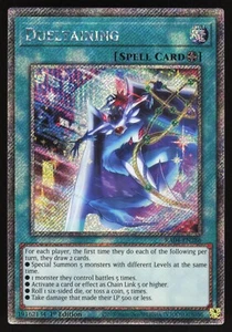 Dueltaining - RA04-EN286 - Platinum Secret Rare - 1st Edition Yugioh - Picture 1 of 1