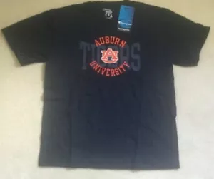 NEW NCAA Auburn Tigers T Shirt Youth Boys L Large 10 12 - Navy Blue - NEW NWT - Picture 1 of 1