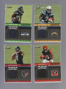 ( 4 ) 2017 PANINI PLAYER OF THE DAY FOOTBALL JERSEY PATCH LOT - MIKE WILLIAMS + - Picture 1 of 1
