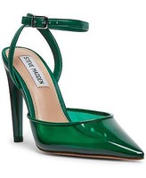 Steve Madden Alessi Green Vinyl Two 