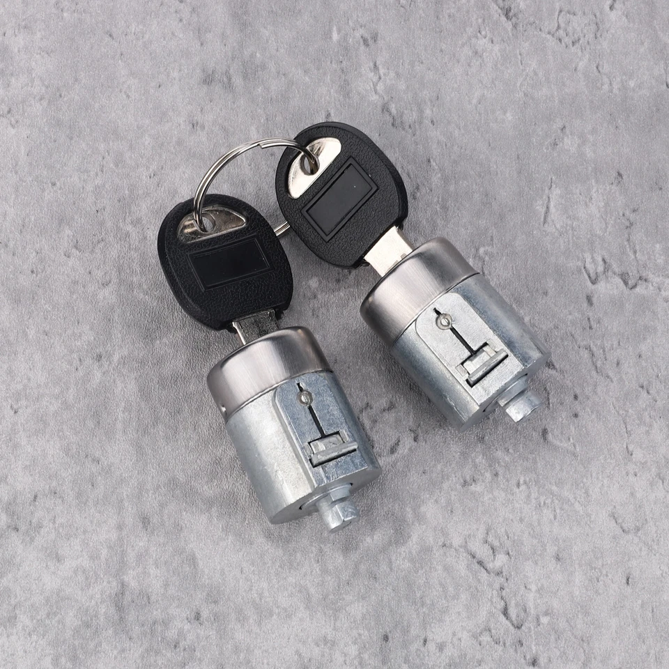 Front PAIR Door Lock Cylinder Set of 2 For Chevrolet C/K 1500 2500 3500 1988-95 - Image 1 of 4