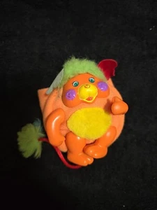 Vintage 1986 Mattel Pocket Popples Plüschfigur - orange - Bild 1 von 9