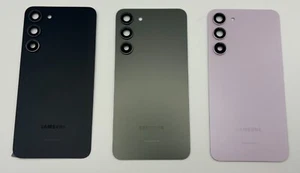 Original OEM Samsung Galaxy S23+ Plus SM-S916 Back Glass Cover with Camera Lens - Picture 1 of 5