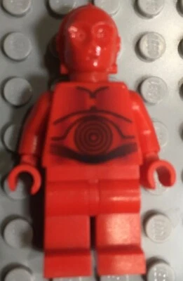 Lego Star Wars R-3PO 7879 Red Hoth Echo Base Set Minifigure C-3PO C3PO R3po - Image 1 of 2