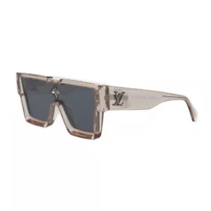 LOUIS VUITTON sunglasses Z1978E Cyclone Vuitton Size155 acetate Swarovski Pink - Picture 1 of 9