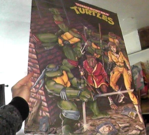 tmnt 1988 print on board teenage mutant ninja turtles 216 mirage western graphic - Picture 1 of 9