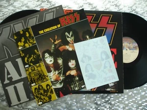 KISS ~ Alive II ~ Japanese LP w/2 Booklets & HTF Tattoos Casablanca VIP 9529-30 - Picture 1 of 16