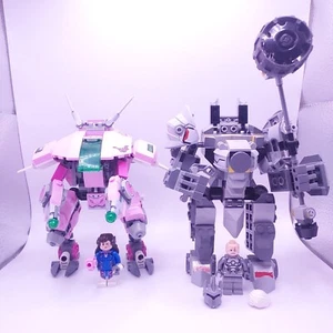 LEGO Overwatch D.Va & Reinhardt Set 75973 Complete Retired Blizzard 2019 - Picture 1 of 15