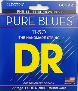 Cuerdas de guitarra eléctrica DR PHR-11 Pure Blues medidores 11-50 - Imagen 1 de 1