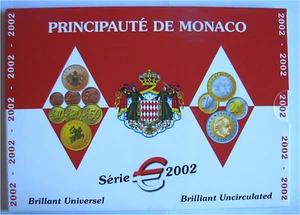 EURO KMS Folder Monaco 2002 - leer - ohne Münzen - nur 40.000 Stück - Bild 1 von 2