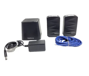 MeshForce Whole Home Mesh WiFi System Model M3/M3 Dot, Black - Picture 1 of 5