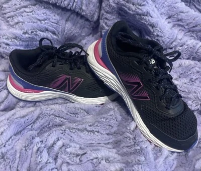 Zapatillas deportivas New Balance NB para niña talla 2 negras rosas Noir Rose 680 Yp680bp6 Foto 1 de 4
