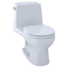  Toto MS853113E#01 Eco UltraMax One-Piece Round Bowl Toilet, 1.28 GPF - Cotton