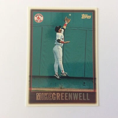 1997 Topps - #123 Mike Greenwell - Image 1 of 2