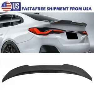 PARA 21-23 BMW G26 430i GRAN COUPÉ i4 M4 ESTILO HIGHKICK MALETERO ALERÓN ASPECTO CARBONO - Imagen 1 de 9
