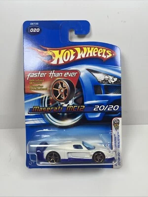 2005 Hot Wheels First Editions Maserati MC12 Fte  White HC3 - Image 1 of 2