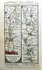 LONDON MIDDLESEX HERTFORDSHIRE STEVENAGE BY PATERSON c1785 GENUINE ANTIQUE MAP