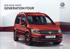 Volkswagen Vw Caddy Generation Four 11 / 2015 catalogue brochure German Austria