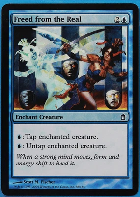 Freed from the Real FOIL Saviors of Kamigawa NM Common CARD (507145) ABUGames - Image 1 of 2