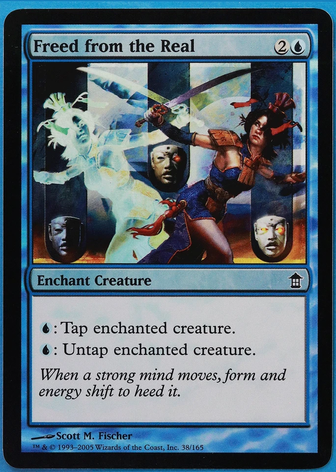 Freed from the Real FOIL Saviors of Kamigawa NM Common CARD (507145) ABUGames - Image 1 of 2