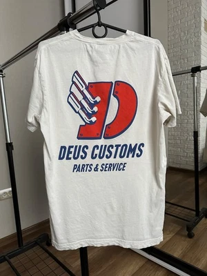 Camiseta Camiseta Deus Ex Machina Customs EE. UU. Talla Mediana Foto 1 de 4