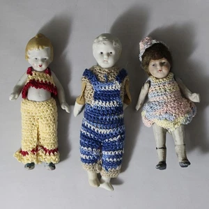 Lot of 3: Antique 1920s Nippon Dolls - Picture 1 of 5