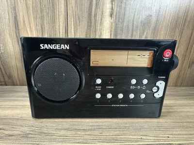 Radio Receptor Portátil Sintonización Digital Compacto AM/FM Recargable Sangean PR-D7 Foto 1 de 4