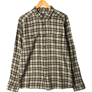 Used Patagonia 53833SP18 Long Sleeve Cotton Check Shirt Men's Size L - Picture 1 of 7
