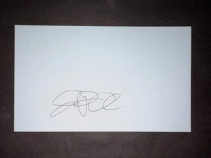 J.P. Arencibia, BLUE JAYS (2010 Debut) SIGNED 3x5 Index Card (HS) - Picture 1 of 1
