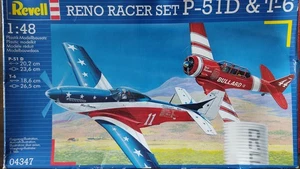 Revell 04347 Reno Racer Set P-51 D & T-6 - 2 Bausätze im Maßstab 1:48 - Bild 1 von 5