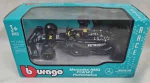 Burago 1/43 Mercedes-AMG Petronas F1 W14 E Lewis Hamilton #44 - Picture 1 of 4