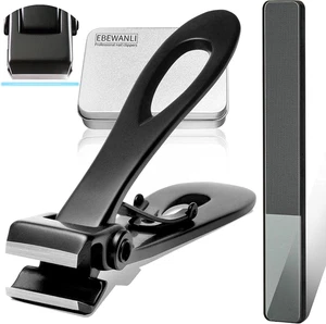 Cortaúñas Recto, Apertura de Mandíbula Ancha 17Mm Cortaúñas Extra Grande para Th - Imagen 1 de 12
