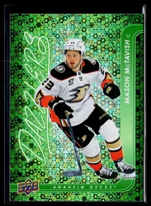 2024-25 Upper Deck Series 2 #DZ-58 Mason Mctavish Green Dazzlers Anaheim Ducks - Bild 1 von 3