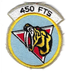 PATCH USAF 450TH FTS FLYING TRAINING SQ MATHER AFB JT49 - Bild 1 von 1