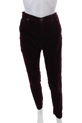 Pantalones AG Adriano Goldschmied para mujer The Legging súper ajustados púrpura talla 31 Foto 1 de 4