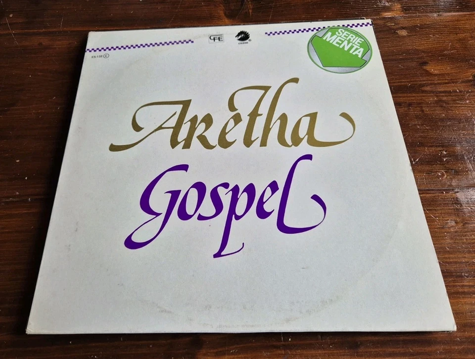 ARETHA FRANKLIN - ARETHA GOSPEL LP ES-132 CHESS REISSUE SPAIN 1983 VG++! - Image 1 of 1