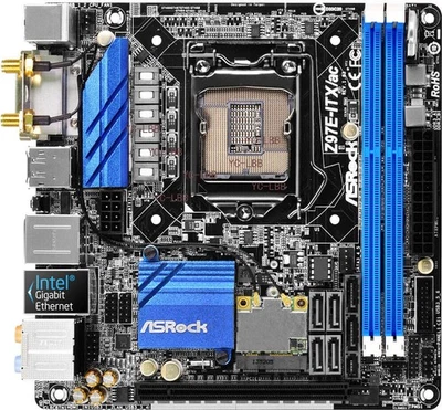 100% Tested FOR Asrock Z97E-ITX/AC Mini ITX Motherboard 1150Pin M.2 WIFI 4790 - image 1 of 4