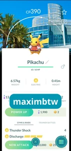 Non Shiny Pikachu World Championships Background Anaheim 2025 ✨Pokemon Go ✨ - Picture 1 of 1