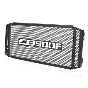 Black Radiator Guard Cover Protector For Honda Hornet 900 /CB919 /CB900F Hornet - Picture 1 of 8