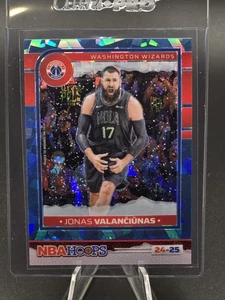 2024-25 NBA Hoops Jonas Valanciunas Blue Cracked Ice /88 #229 Wizards SSP Prizm - Picture 1 of 2