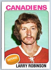 LARRY ROBINSON 1975-76 O-PEE-CHEE 75-76 NO 241 EXMINT+           49185