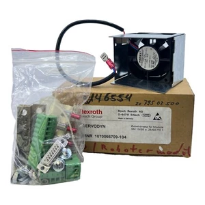 Rexroth MNR1070066709-104 Lüfter für Servodyn Servoregler 24V DC 2,5W +Red Servo - Picture 1 of 12