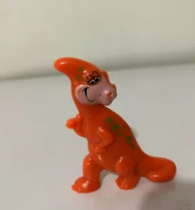 1992 Flintstones Orange Dinosaur Cocoa Pebbles Cereal Premium PVC Toy Figure - Picture 1 of 2