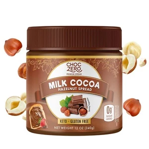 ChocZero Milk Chocolate Hazelnut Spread - Keto Friendly, No Sugar Added......... - Picture 1 of 5