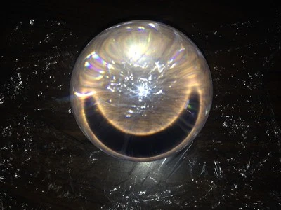 1pcs Crystal Clear Solid Acrylic Ball / Acrylic Sphere 4" Diameter  - Image 1 of 2